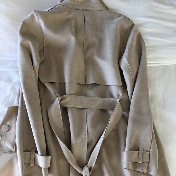 Zara Tan Suede Jacket - Picture 4 of 5